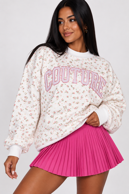 Couture Mockneck Sweatshirt