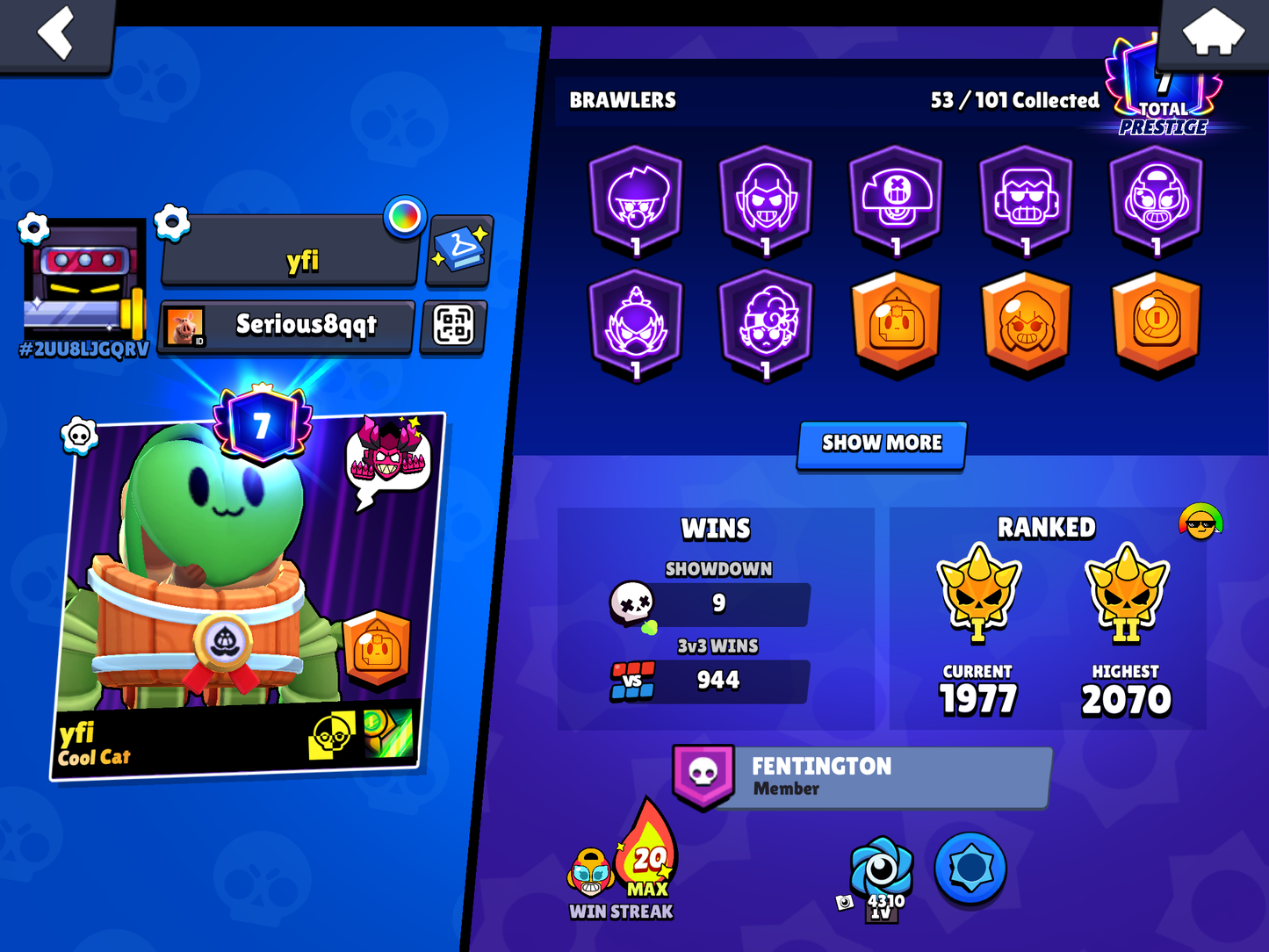 Brawl Stars Account Rental – $11.99 / 30 Days