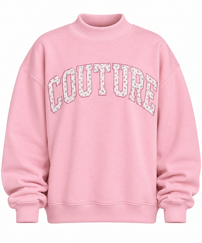 Couture Mockneck Sweatshirt