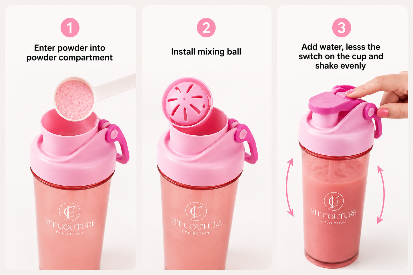 Fit Couture Shaker Cup